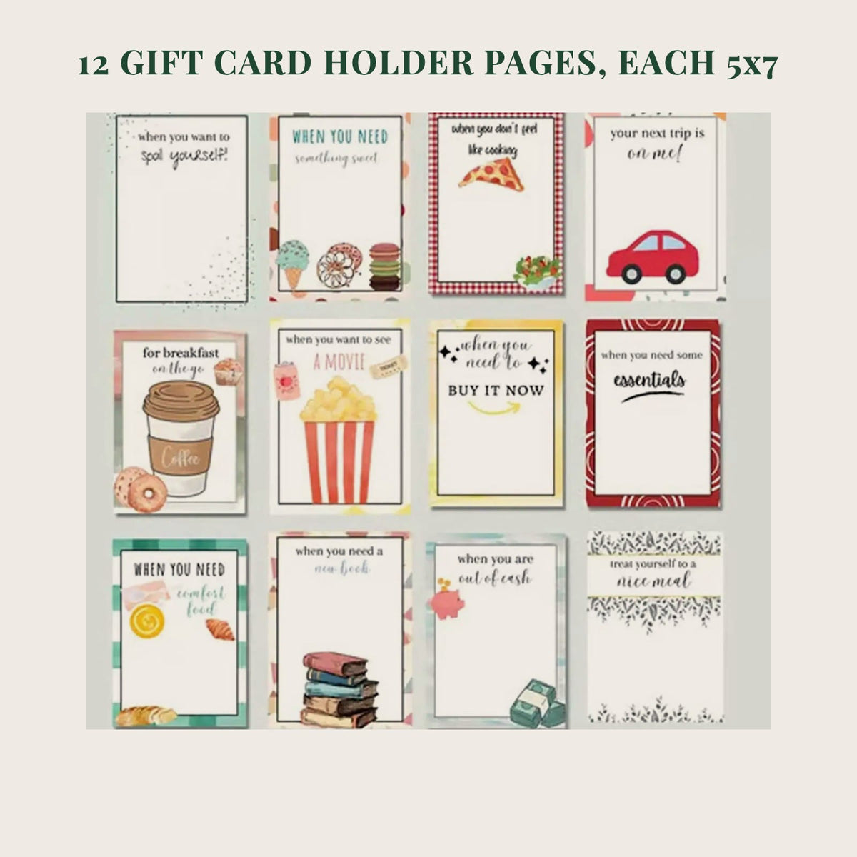 The Christmas Gift Card Book
